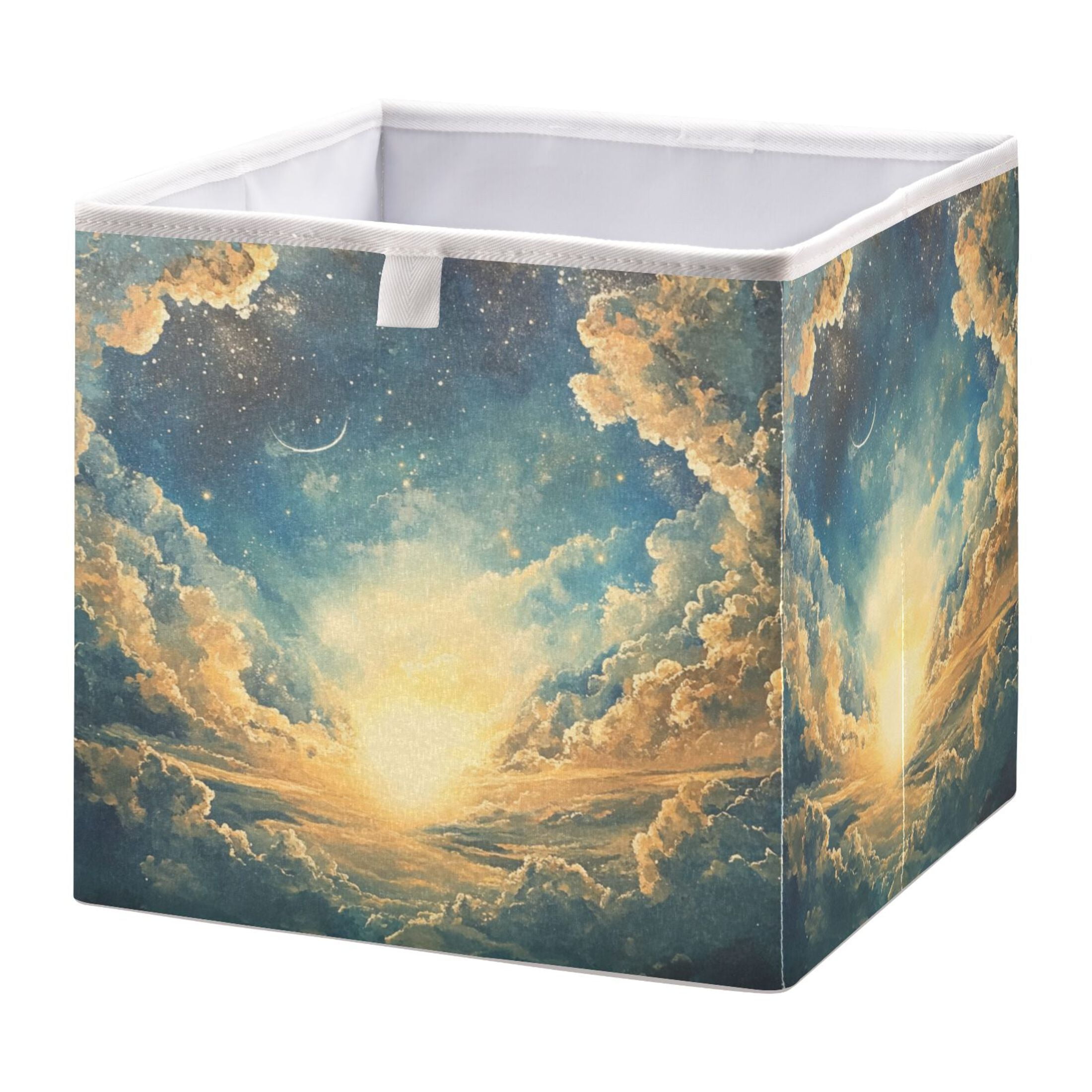 Cabinet Storage Basket 15.75x10.63x6.96 Inches Storage Box Foldable ...