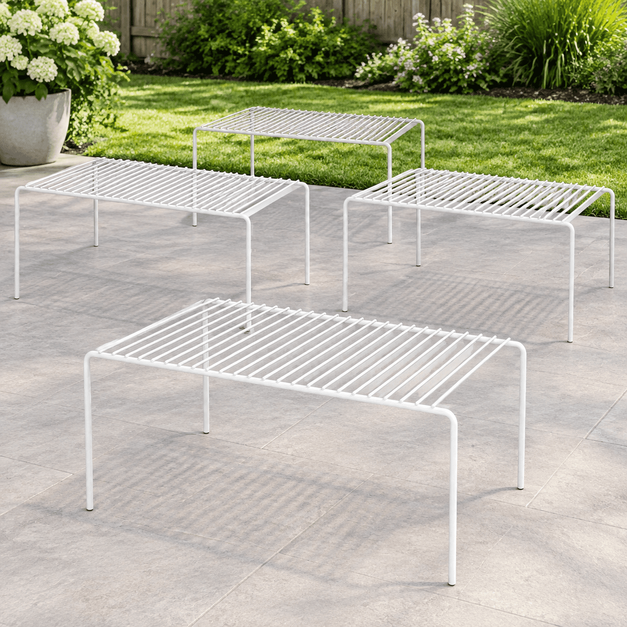 Shelving Racking White Cabinet Storage Shelf Rack, 15.7''L x 9.4''W x 5.9''H, White - Walmart.com