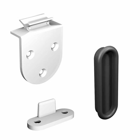 Cabinet door sliders kit for SLIDUP 1900 for 1 door up to 13 lbs