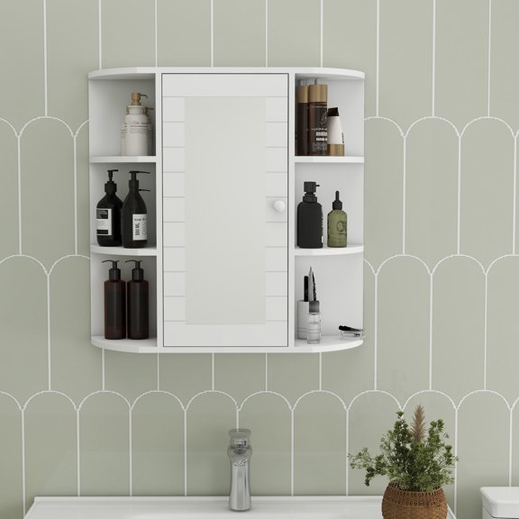 Cabinet with Spacious Adjustable Shelves | Perfect for Bathroom Necessities | Step-by-Step Assembly Guide