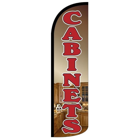 Cabinets Windless Flag Without Pole Advertisement /Business Flags | Feather Flag |
