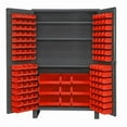 thumbnail image 1 of Cabinets with 3 adjustable Shelves & Redhook on Bins - Red, 1 of 1
