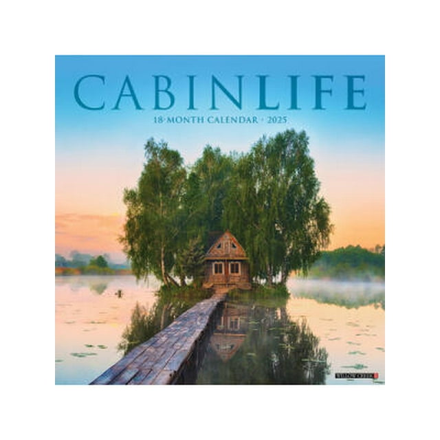 Cabinlife 2025 12 X 12 Wall Calendar