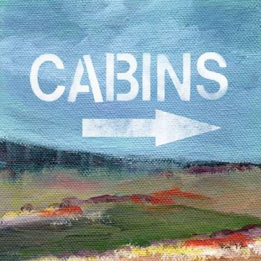 Cabins Canvas Art - Linda Woods (24 x 24)