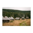 thumbnail image 1 of Cabins at Kopieniec Wielki, Zakopane 06 - Zakopane Małopolskie Poland Photography Unframed Wall Art Print 12 x 18 inches, 1 of 7