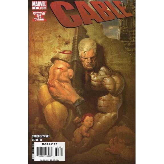 Cable (2nd Series) #3 VF ; Marvel Comic Book