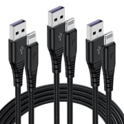 Compatible for iPhone charger Cable - 3Pack Cable 6ft Compatible iPhone 14/13/12/11/X/8/8 Plus/7/7 Plus/SE/Mini/Air/Pro Black