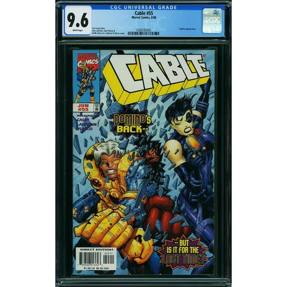 Cable #55 - CGC 9.6 Comic Book