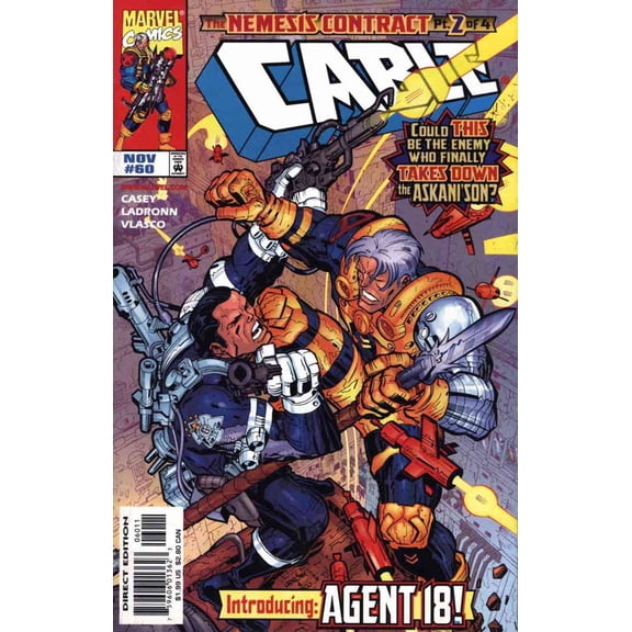 Cable #60 VF ; Marvel Comic Book
