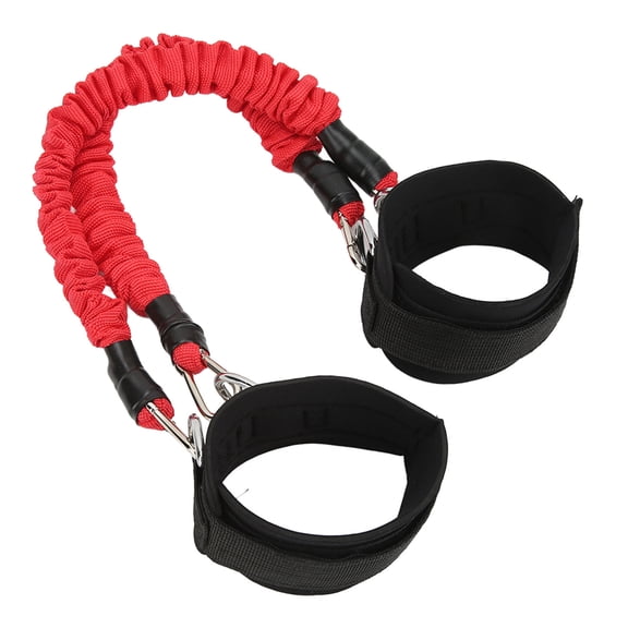 Cable Ankle Strap, High Elasticity Improve Stability Leg Strap For Fitness For Sport For Outdoor Red 20 Pounds