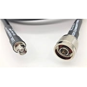 Cable Assemblies Now - LMR-400/LMR400 Times Microwave Low Loss Coax Extension Cable for Bobcat Miner/Helium HNT Hotspot Miner/LoRaWan Hotspot - 30ft N Male to RPSMA Male