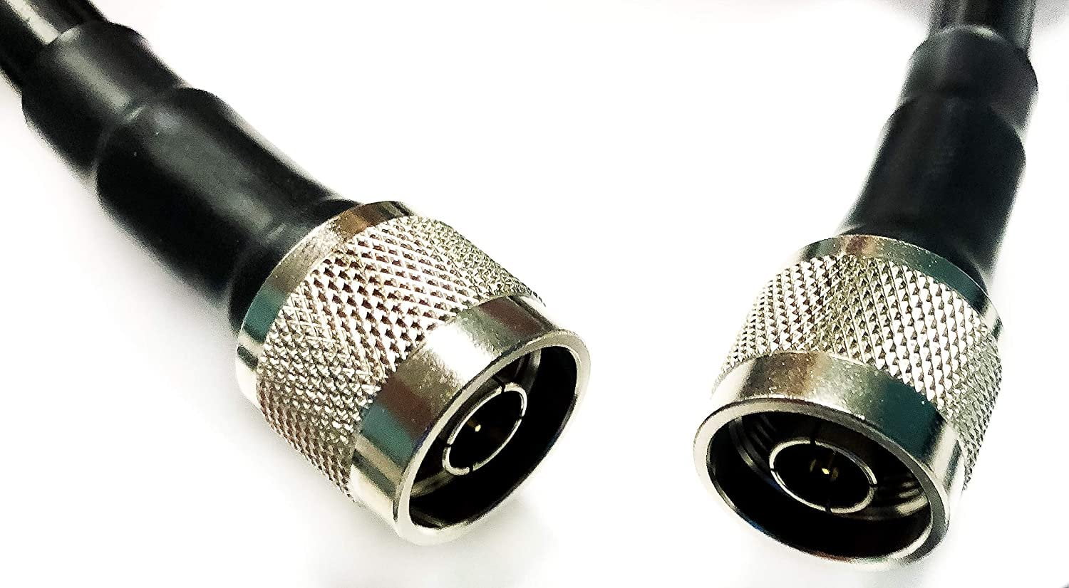 Cable Assemblies Now - LMR-400 N Male to Nmale NM-NM 20 FT Coaxial Cable Assembly Made with Genuine Times Microwave 50 ohm Coax 20 FEET in Length