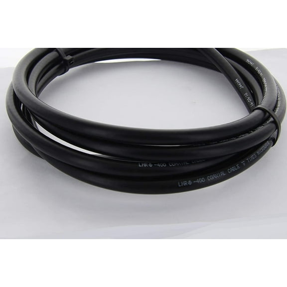 Cable Assemblies Now-LMR400 Coaxial Cable 100Ft-Bulk Cable NO CONNECTORS-Times Microwave Low Loss 50 Ohm Cable