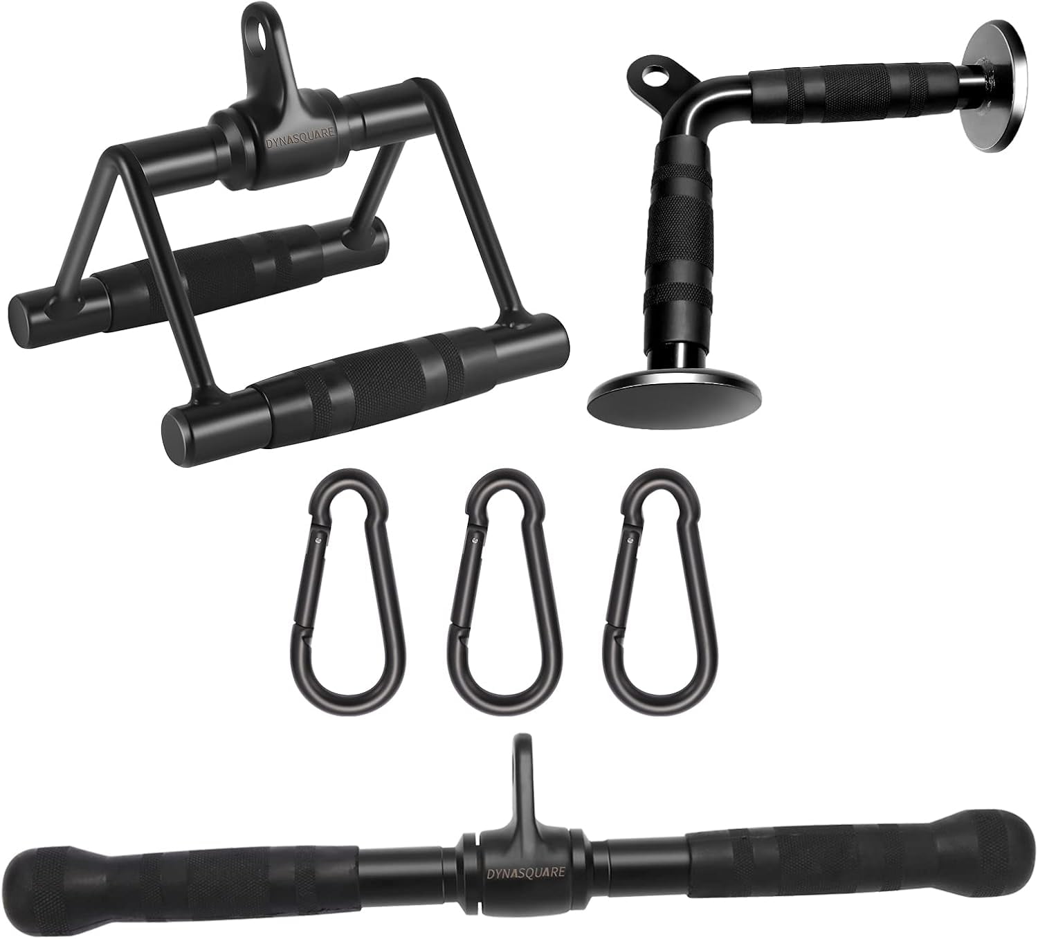 Cable Attachments for Home Gym, Made of Heavy Duty Solid Steel, LAT
