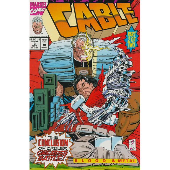 Cable: Blood and Metal #2 VF ; Marvel Comic Book