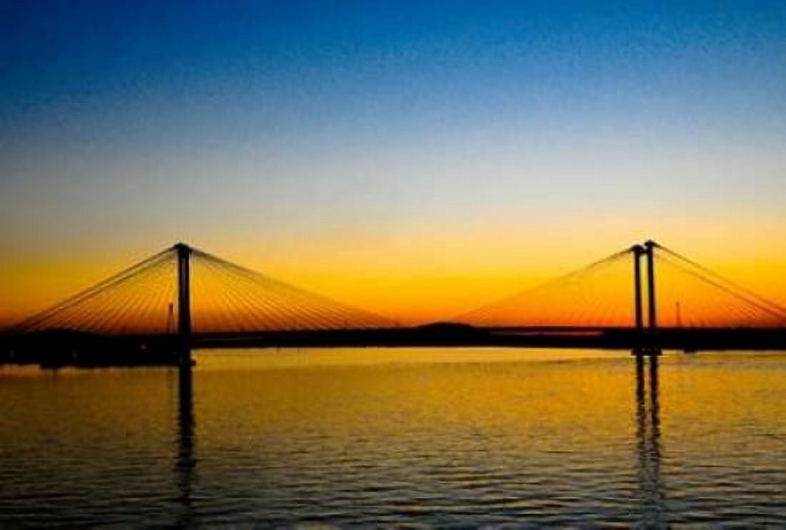 Cable Bridge Canvas Art - Erin Berzel (24 x 36)