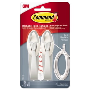 Cable Bundler White, 2/Pack
