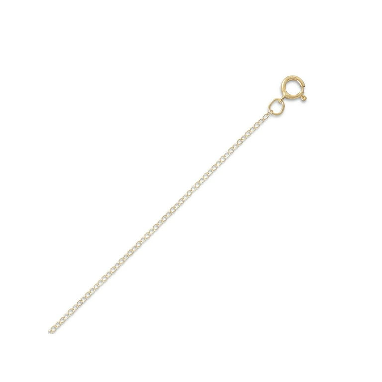 Cable Chain Necklace 14k Gold-filled - Made in the USA Cable Chain Necklace 14k Gold-filled - Made in the USA