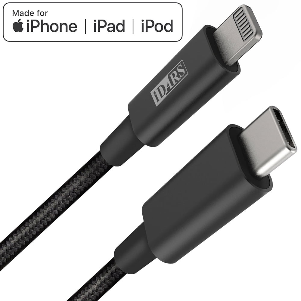  TALK WORKS USB C to Lightning Cable iPhone Charger 3ft Short  Heavy Duty Cord - Fast Charging Power Delivery PD MFI Certified for Apple  iPhone 13, 12, 11, XR, XS, X