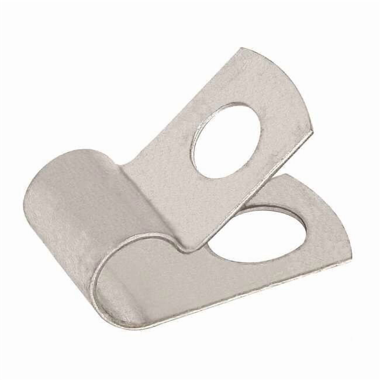 Cable Clamp, Steel, 1/4 in Bundle Dia., Natural, 50 PK CO0409Z1