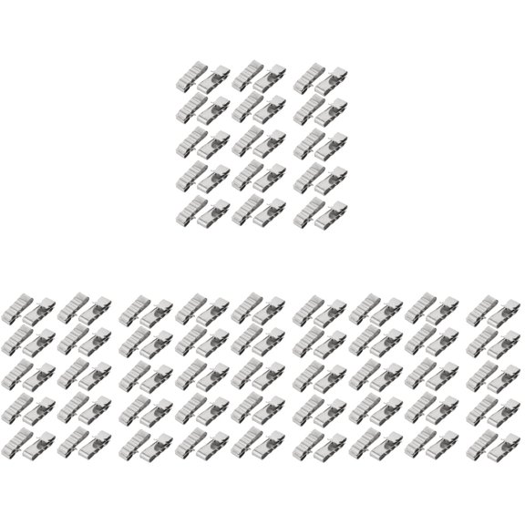 Cable Clips 120 Pcs Solar Panel Wire Stainless Steel Trailer Photovoltaic Clamp