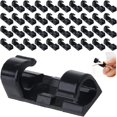 thumbnail image 1 of Cable Clips, 40Pcs Adhesive Wire Clips, Durable Multifunctional Cord Holder Wire Organizer, Premium Sticky Acrylic Glue Cord Clips for Home Office Car TV PC Laptop Desktop Management (Black), 1 of 5