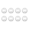 thumbnail image 1 of Cable Clips 8PCS White Plastic Self Adhesive Cord Organizer for Desk Wall Home Office Computer TV, 1 of 6