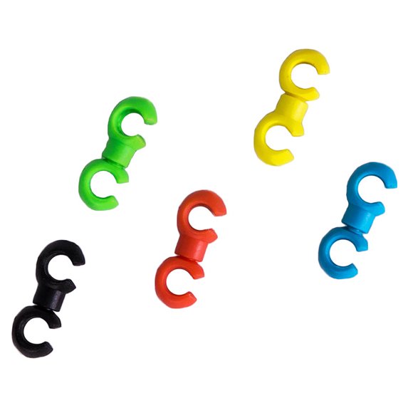 Cable Clips,Bike Derailleur Clips Mtb Bike Cable Brake Cable Clips 10pcs Derailleur Cable Buzhi Clips Swivel Mtb Swivel Mtb Diverter Derailleurcable Qudai Qahm Mtb Diverter Cable