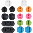 thumbnail image 1 of Cable Clips, Desk Cable Drop, Desk Wire Clips for All Your Computer, Electrical, Charging or Mouse Cord, 1 of 7