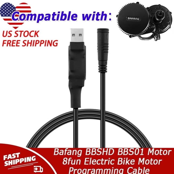 Cable Compatible with Bafang BBSHD BBS01  8fun Programming Cable