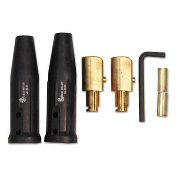 Cable Connector, LC40 Male/Female, Ball Point Connection, 1/0 AWG to 2/0 AWG Cable Capacity