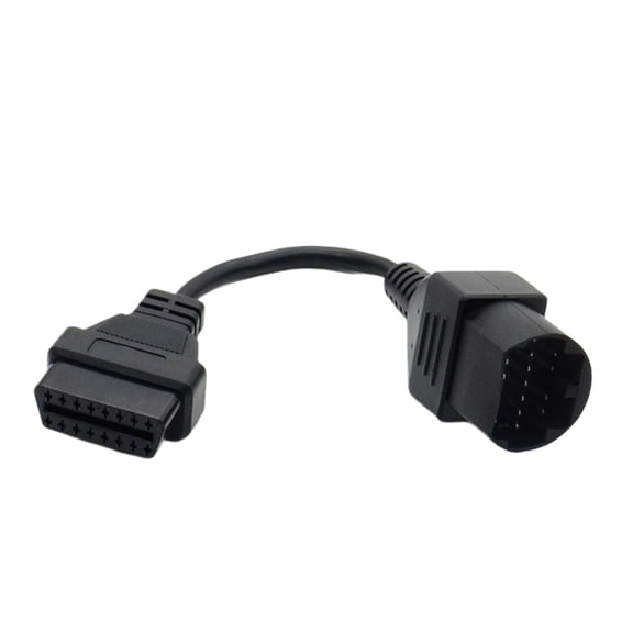 Cable Converter Scanner Compatible for Vehicle 17 Pin to 16Pin Full Diagnostic Adapter Connector Cable Scanner Tool