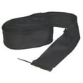 thumbnail image 1 of Cable Cover with Zipper, 3 in W, 22 ft L, Medium Size, Black Nylon, 1 of 1