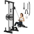 thumbnail image 1 of JELENS Cable Crossover Machine, Lat Pull Down Machine for Home Gym, Wall Mounted Pulley Tower functional trainer with 16 Adjustable Positions, 1 of 9