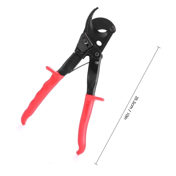 Cable Cutter,Heavy Duty 240mm Professional Heavy Duty Hand Tool Copper Duty 240mm Ratchet Cable Cutter Cut Hand Tool Wire Cut Hand Cutter Wire Cut Tool Copper And Copper And Cable Mewmewcat