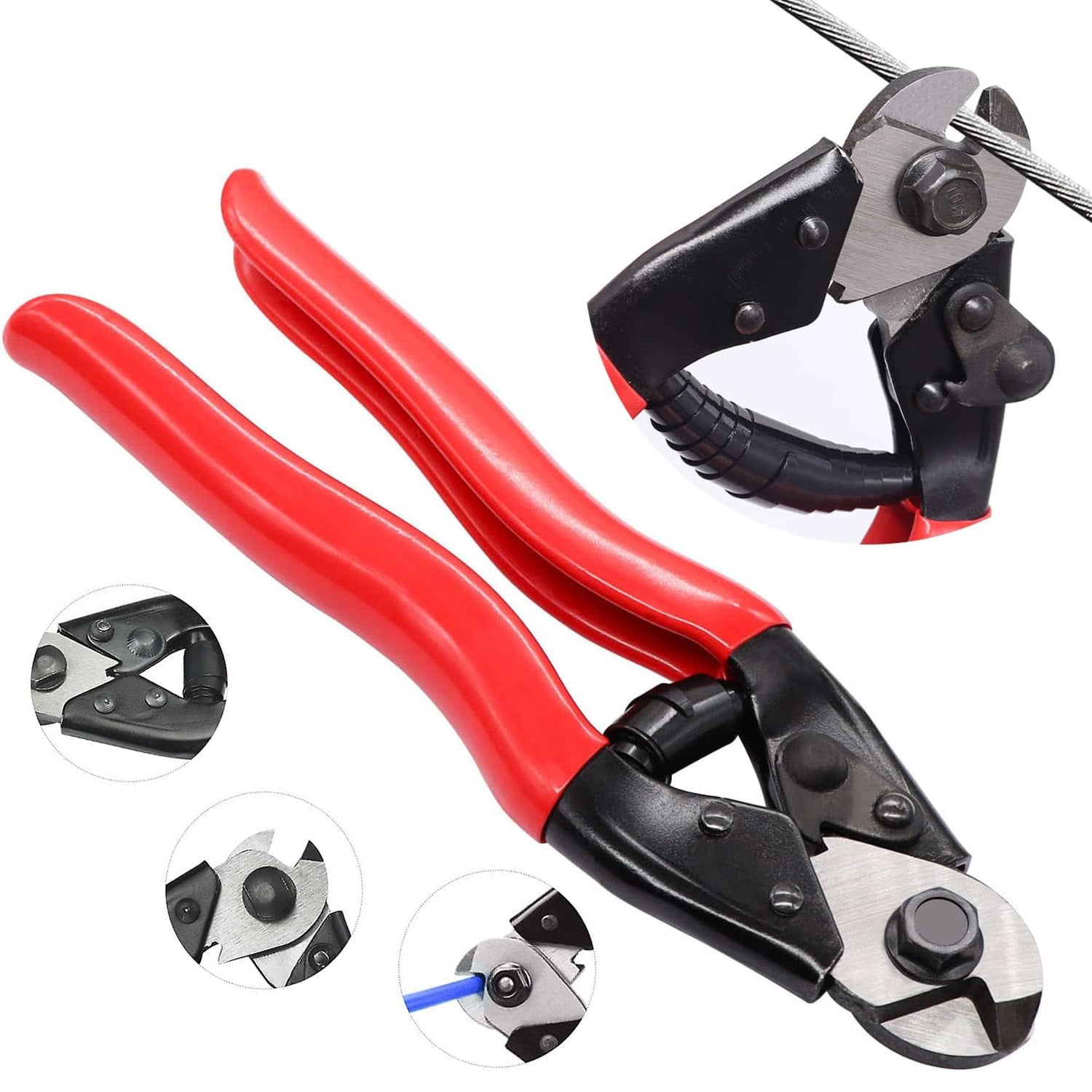 Cable Cutter Wire Rope Heavy Duty Stainless Steel Aircraft Up to 5/32 ...