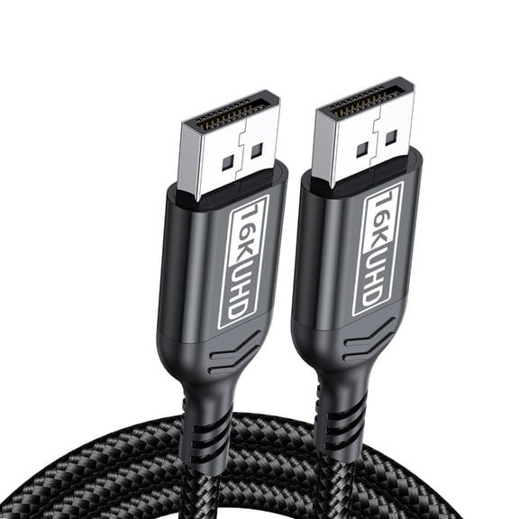Cable DP16K Signal Transmission Double Monitor Capability 4K 240Hz