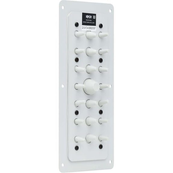 Cable Entry Gland Plate for NEMA-Rated 3R & NEMA 4 Enclosure Cabinets Server Racks, 21 Ports, Membrane Keeps Unused Ports Protected