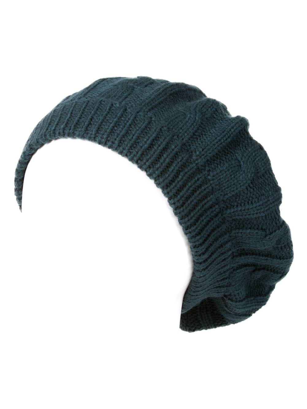 Cable Fashion Knit Beret (2 PACK), Black - Walmart.com display picture 1