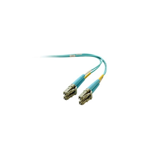 Cable,Fiber,Lc-Lc,3M,Lo Multimode,Aqua,50-125,Om4