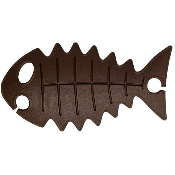Cable Fish Cord Winding Organizer - Color: Brown - 1 Piece