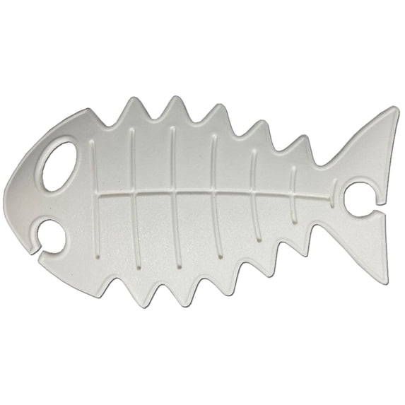 Cable Fish Cord Winding Organizer - Color: White - 3 Pieces