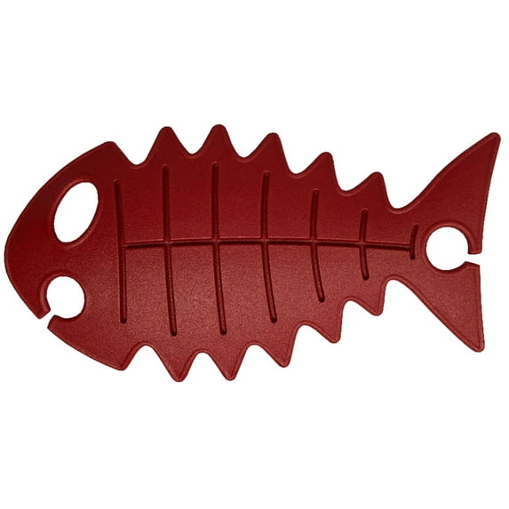 Cable Fish Cord Winding Organizer - Color: Wine Red - 5 Pieces
