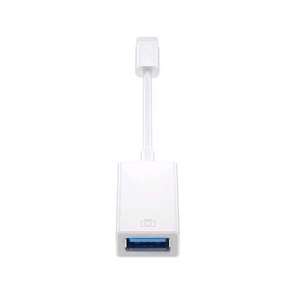 Cable For Iphone To USB OTG Converter Adapter For IPhone Mouse Keyboard Charging U Disk Camera CardReader Data Converter