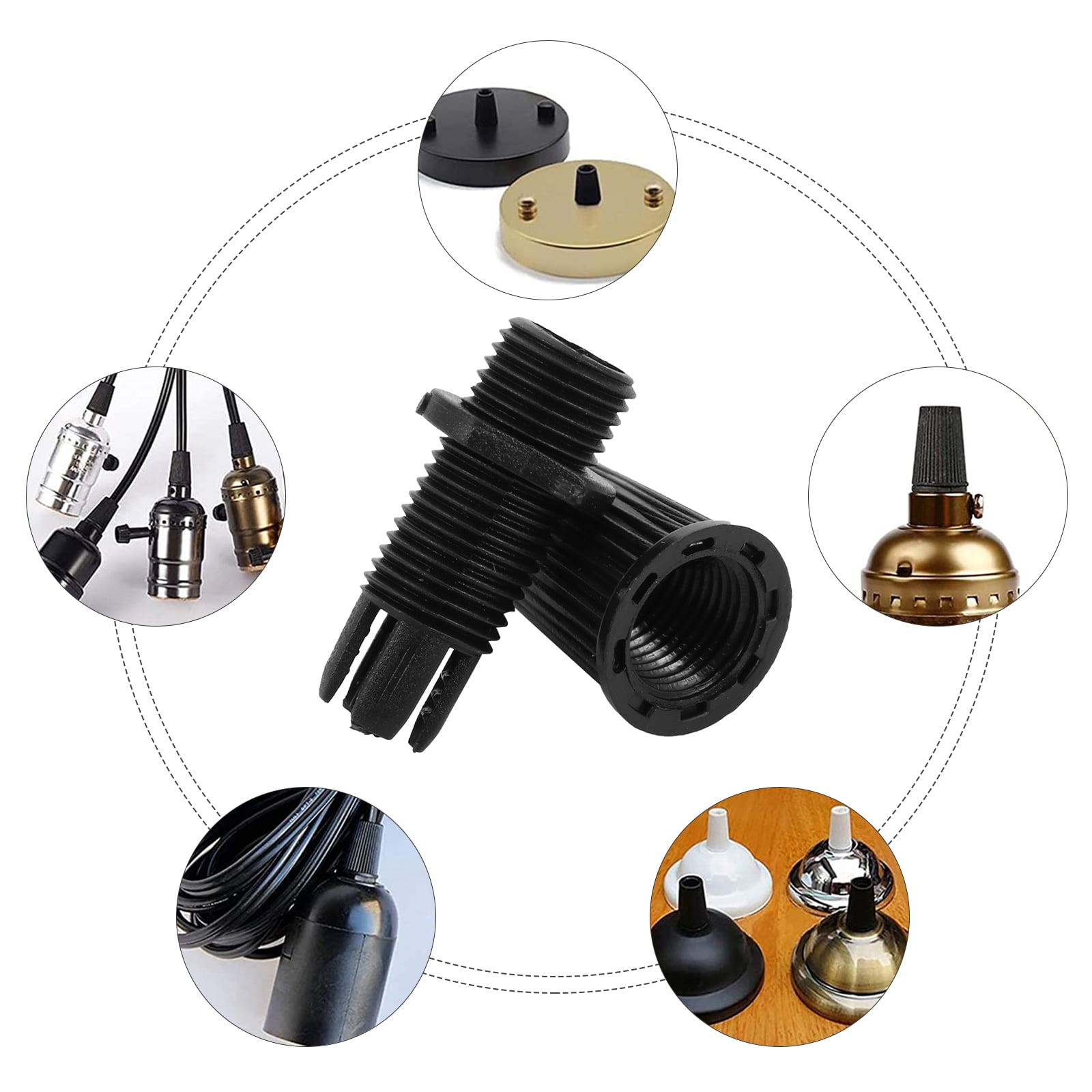 Cable Gland 100 Pcs Cable Glands Strain Relief Connector Cord Grips for