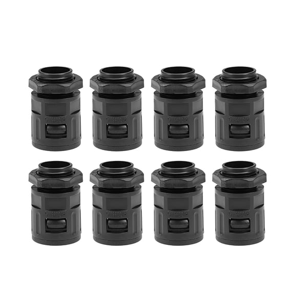 Cable Gland Corrugated Tube Connector AD18.5 Ripple Pipe Joint Pipe Clamps 8 Pcs