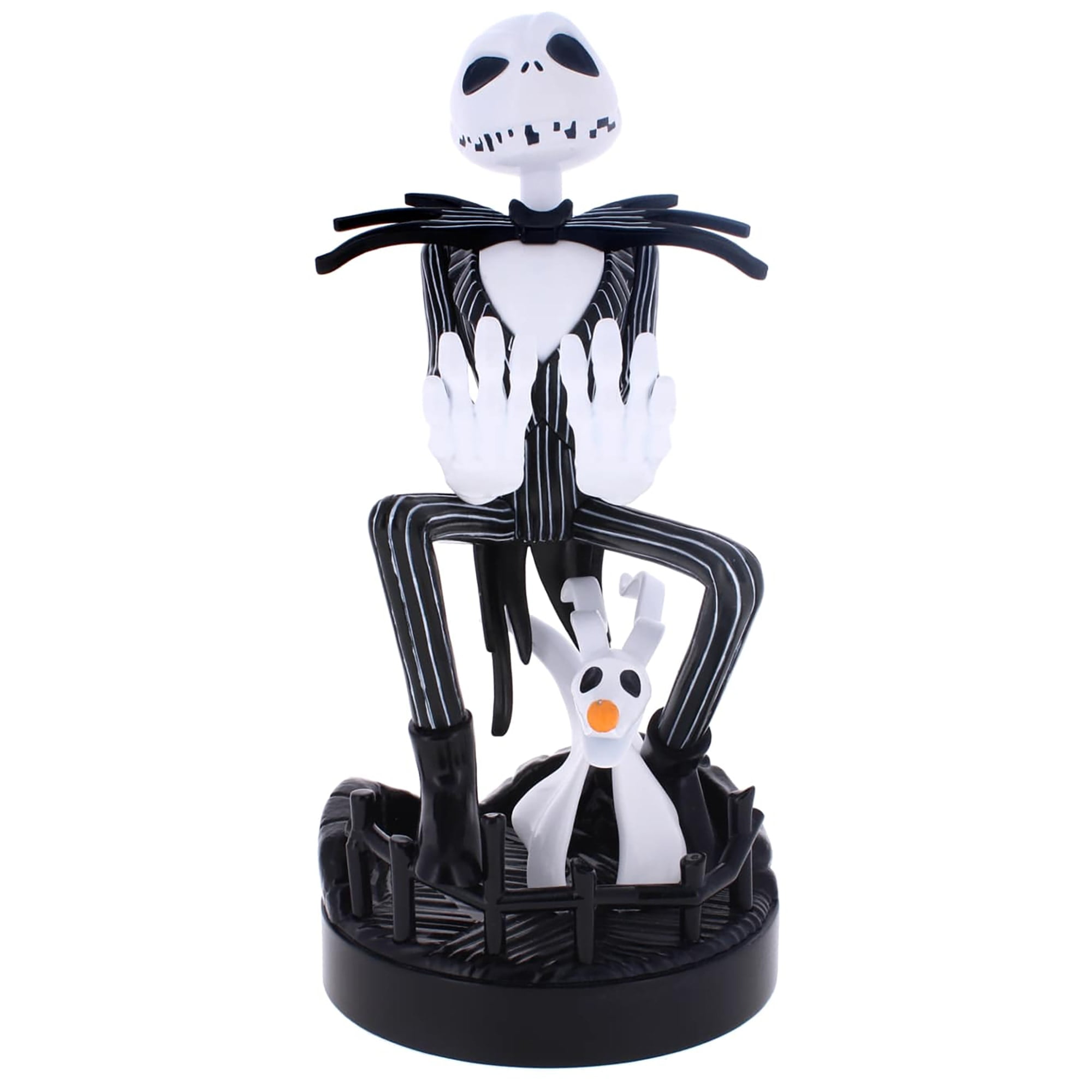 Cable Guys: Disney/ NBX Jack Skellington Phone Stand & Controller Holder - Officially Licenced Figure -Exquisite Gaming