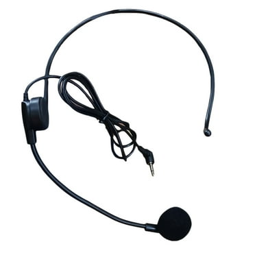 Cable Head-mounted Headset Microphone Flexible Wired Boom Amplifie Audio Equipment
