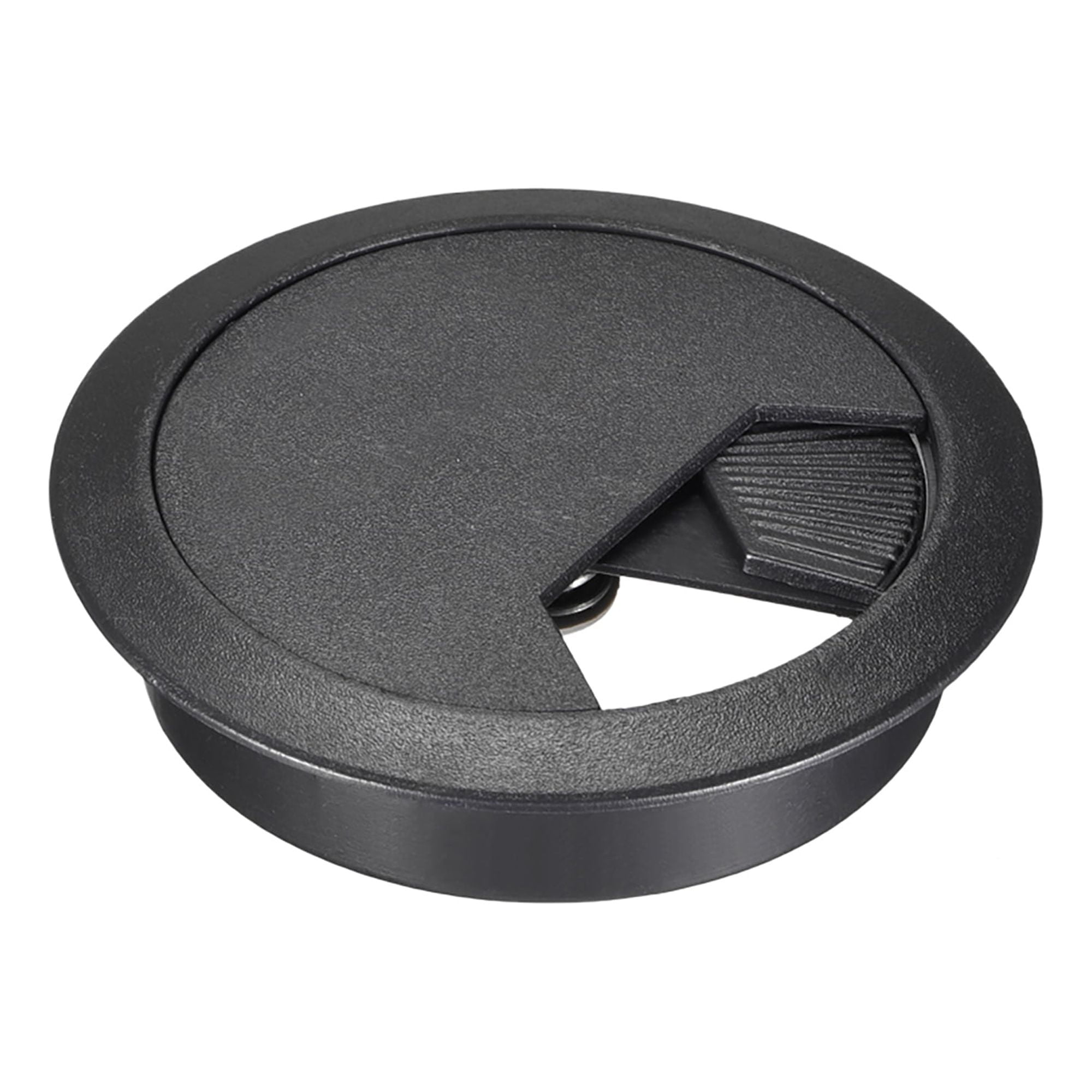 Cable Hole Cover, 2-3/8" Plastic Desk Grommet for Wire Organizer 20 Pcs (Black)