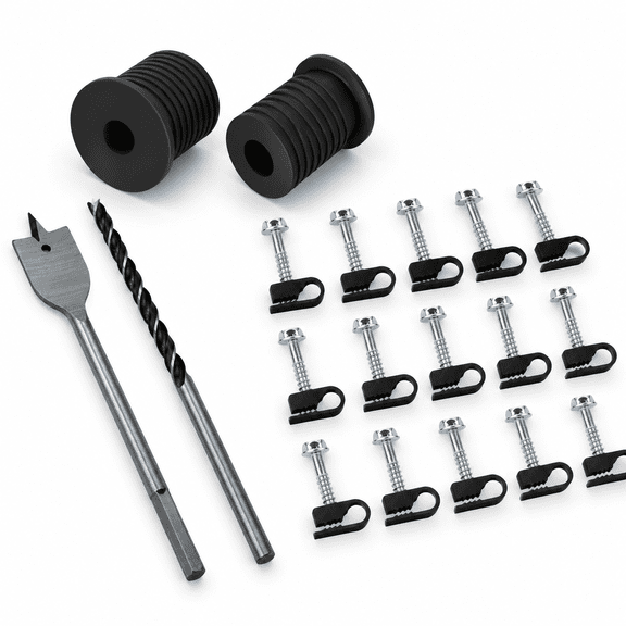 Cable Installation Kit (Black) Starlink Cable Routing and Wall Mounting Accessories